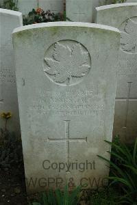 Canada Cemetery Tilloy Les Cambrai - Marshall, H